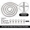 Yilisi DIY Chain Bracelet Necklace Making Kit STAS-YS0001-01-11