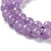 Dyed Natural Malaysia Jade Beads Strands G-G021-02A-05-4