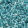 Two Tone Inside Colours Transparent Glass Seed Beads SEED-C004-05L-3