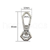 Alloy Swivel Clasps PW-WG74639-01-1