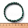 Natural Malachite Stretch Bracelets BJEW-F327-04-5