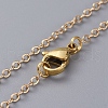 Single Pearl Pendant Necklaces NJEW-JN02710-02-3