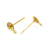 304 Stainless Steel Stud Earring Findings STAS-P370-02D-G-2