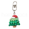7Pcs 7 Styles Christmas Resin Pendant Decoration HJEW-JM02324-4