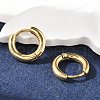 Ion Plating(IP) 304 Stainless Steel Hoop Earrings EJEW-P177-G-13-2