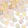 Frosted Transparent Acrylic Beads OACR-F013-01-1