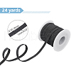 WADORN 24 Yards Flat Metallic Polyester Elastic Cord OCOR-WR0001-15D-2