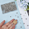 SOFPLATE 500Pcs 5 Styles Tibetan Style Alloy Daisy Spacer Beads FIND-SP0002-22A-3