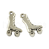 Tibetan Style Zinc Alloy Pendants TIBEP-R334-197AS-RS-1