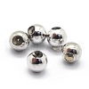 Anti-Tarnish Rhodium Plated 925 Sterling Silver Beads STER-I016-106A-P-1