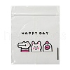 Rectangle Plastic Zip Lock Gift Bags OPP-Q008-01B-04-1