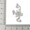 304 Stainless Steel Pendants STAS-V016-22P-3