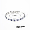 Brass Rhinestone Cup Chains Bracelet for Elegant Women with Subtle Luxury Feel SE6435-1-1