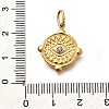 304 Stainless Steel Rhinestone Pendants STAS-M109-08G-3