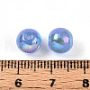 Electroplate Pearlized Glass Pearl Beads EGLA-T021-14B-06-3