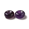 Natural Amethyst European Pendants G-M397-01C-3