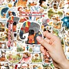 50Pcs Cartoon Fairy Tale Themes Paper Sticker STIC-C012-14-3