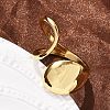 Brass Cuff Rings RJEW-C120-06G-3