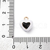 Alloy Enamel Charms ENAM-E362-09E-3