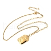 304 Stainless Steel Pendant Necklaces for Women NJEW-D312-02A-G-4