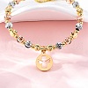 Brass Slider Bracelets BJEW-C090-01G-3