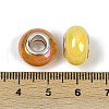 Opaque Resin European Beads RESI-C059-01F-3