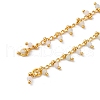 Brass Cable Chain Necklace Making KK-K337-12G-03-2
