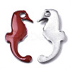 201 Stainless Steel Enamel Charms STAS-N088-17I-2