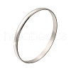 304 Stainless Steel Plain Bangles for Women BJEW-V004-02B-P-4