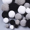 DIY Doll Craft Polyester High-elastic Pom Pom Ball AJEW-R093-01-C08-1