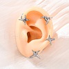 316 Surgical Stainless Steel Cuff Earrings EJEW-E300-26P-01-5