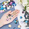  80Pcs  Glass Cabochons AJEW-PH0002-66-5