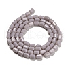 Opaque Glass Beads Strands GLAA-G112-04H-2
