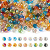  180Pcs 18 Colors Transparent Electroplate Glass Bead EGLA-TA0001-19-1