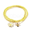 2Pcs Glass Seed Beaded Stretch Bracelets Set BJEW-JB08088-04-1