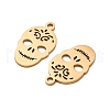 Ion Plating(IP) 304 Stainless Steel Pendants STAS-T040-T537G-2