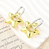 Star Brass Hoop Earrings for Women EJEW-U057-06C-03GP-3