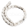 Natural Howlite Beads Strands G-F781-A03-01-3