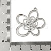304 Stainless Steel Pendants STAS-V016-02P-3