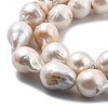 Natural Nucleated Pearl Beads Strands PEAR-B004-15B-02B-3