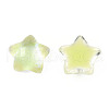 Transparent Epoxy Resin Cabochons CRES-T024-02-2