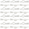 SUNNYCLUE 30Pcs Iron Alligator Hair Clip Findings IFIN-SC0001-70-1
