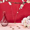 Beebeecraft 6Pcs Brass Locket Pendants KK-BBC0015-52-4