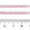 Transparent Gradient Color Cubic Zirconia Strand ZIRC-NH0002-01E-4