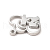 Non-Tarnish Mother's Day Theme 304 Stainless Steel Pendants STAS-E171-03P-06-2