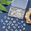 200Pcs 26 Style 201 Stainless Steel Charms STAS-FS0001-44-8