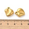 304 Stainless Steel Pendants STAS-O006-04G-3