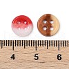 4-Hole Glass Buttons PORC-R010-01A-3