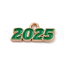 Alloy Enamel Pendants ENAM-C025-01KCG-03-1
