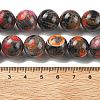 Natural Multi-Color Agate Beads Strands G-A261-B06-14mm-5